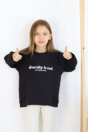 Diversity Baskılı Unisex Sweatshirt