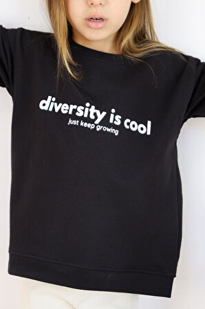 Diversity Baskılı Unisex Sweatshirt