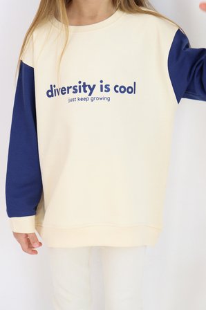 Diversity Baskılı Unisex Sweatshirt