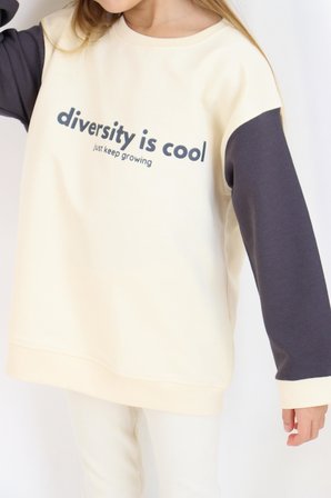Diversity Baskılı Unisex Sweatshirt