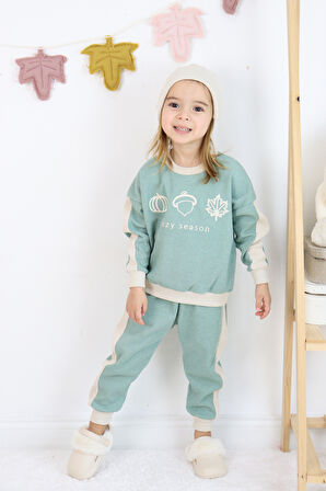 Cozy Nakış Baskılı 3lü Takım