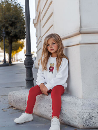 Düz Paça Tayt Takım