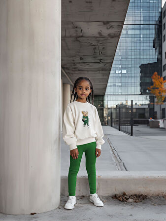 Düz Paça Tayt Takım