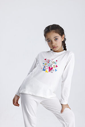 Baskılı Pijama Takımı