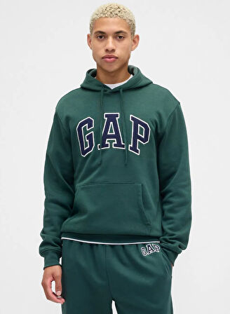 Gap V-Heritage Gap Logo SNL 674148 Erkek Kapüşonlu Sweatshirt