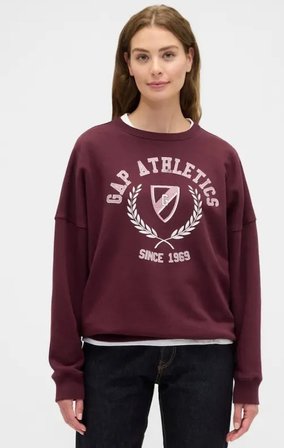 Gap 800457 Oversized Gap Grafik Sweatshirt Kadın Sweatshirt