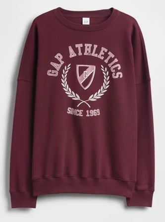 Gap 800457 Oversized Gap Grafik Sweatshirt Kadın Sweatshirt