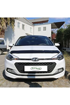 Hyundai I20 2017 ve Üstü Parlak Siyah Ön Kaput Koruma Rüzgarlığı Akrilik 3 mm