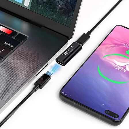 Type C Usb 3.1 Dişi Dişi Çevirici Dönüştürücü Adaptör