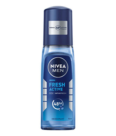 81620 NIVEA MEN Fresh Active Pump Sprey  3 ADET