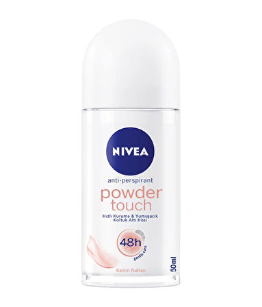 82280 NIVEA POWDER TOUCH ROLL-ON  3 ADET