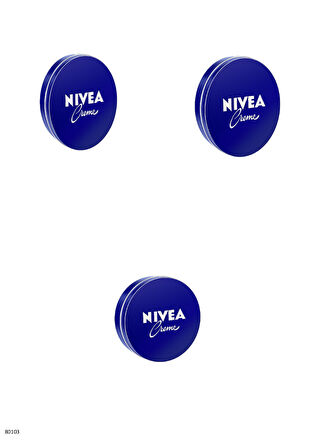 80103 Nivea Creme 75ml  3 ADET