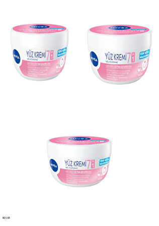 80138 NIVEA 7si1 Arada Cilt Tonu Eşitleyici Yüz Kremi  3 ADET