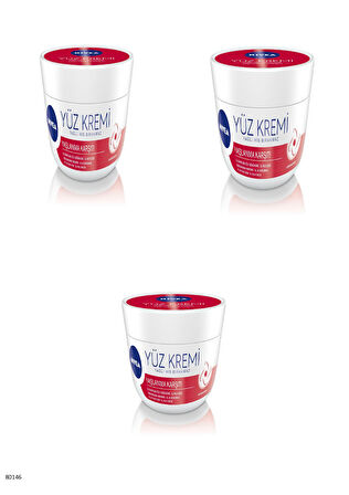 80146 NIVEA YAŞLANMA KARŞITI YÜZ KREMİ  3 ADET