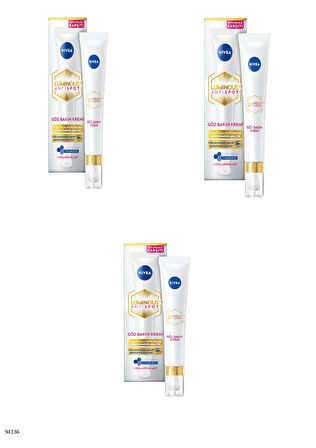 94136 LUMINOUS630® Koyu Halka Karşıtı Göz Bakım Kremi  3 ADET