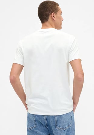 Gap Everyday Soft Gap Mini Logo T-Shirt 799323 Kısa Kol Tişört Erkek T-Shirt
