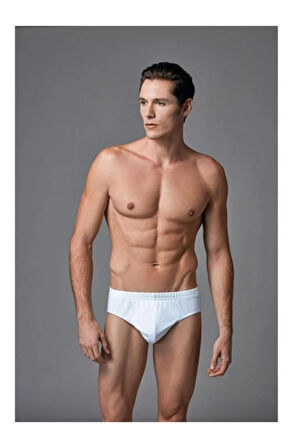 034 Erkek 2 Li Pamuk Külot -