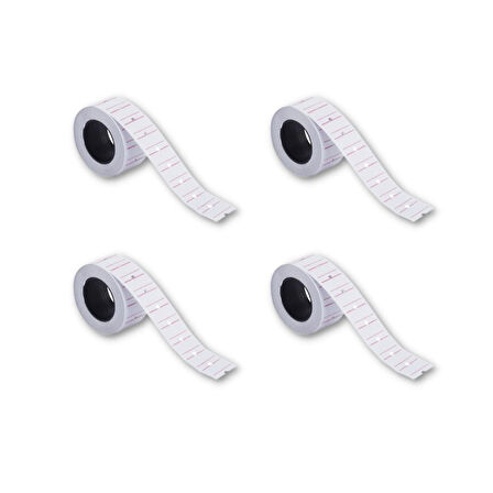 Fiyat Etiketi 12x21 Mm 10 Lu Paket Artlantis Etiket Makinesi Etiketi 10 Lu