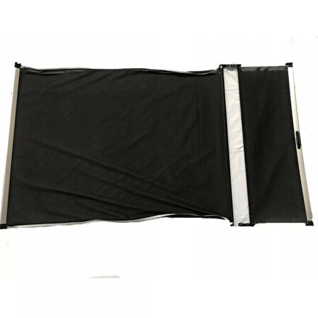Sunroof Perdesi Siyah 870mm- 4L0877307S-WISCO- Audi Q7 07-16 Arası Uyumlu