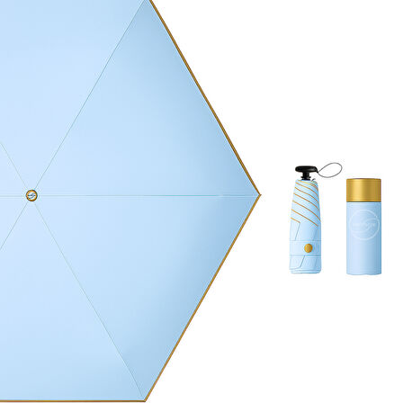 Heydiye SPF 100+ UV Korumalı Sahra (Güneş / Yağmur) Şemsiye