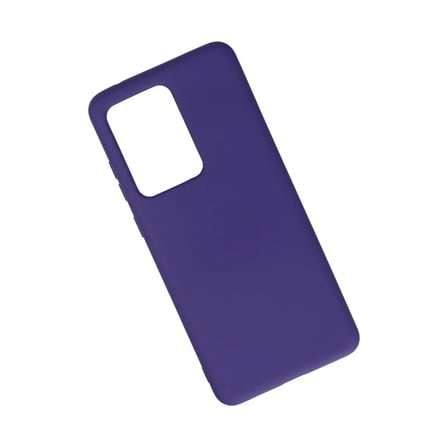 Samsung Galaxy S20 Ultra Kılıf Nano içi Kadife Silikon - Mor