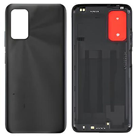 Xiaomi Redmi 9T FULL Kasa Arka Kapak Yan Tuş Takımı SİYAH