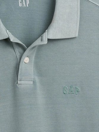 Gap Logo Pike Polo Yaka T-Shirt 586306043 Kısa Kol Tişört Erkek T-Shirt