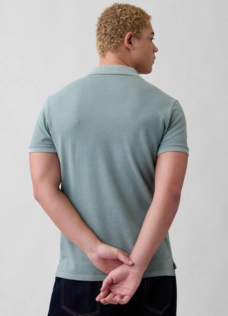 Gap Logo Pike Polo Yaka T-Shirt 586306043 Kısa Kol Tişört Erkek T-Shirt