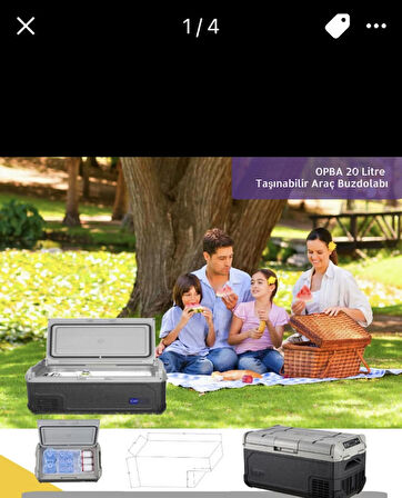 Araç buzdolabı 20 litre karavan ev Hobby bahçesi kamyon tır otobüs otomobil 