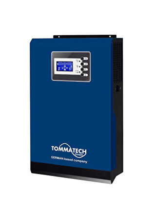 TommaTech  New 3K 24V MPPT 1Faz Akıllı İnverter Çevirici İnvertör