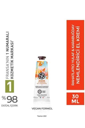 Vegan El Kremi Yulaf ve Karabuğday Özlü Nemlendirici Bakım 75 ml