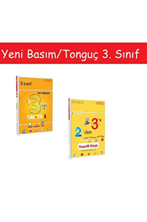 Tonguç 3. Sınıf Taktikli Soru Bankası & 2'den 3'e Hazırlık Kitabı