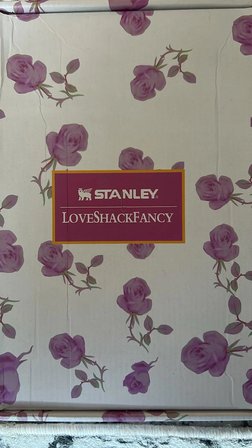 stanley x loveshackfancy quencher h2.0 termos 1.18 liter özel kutulu seri