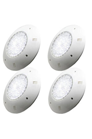 4 Adet 30 Watt Smd Led Beyaz Sıva Üstü Havuz Lambası 12 Volt