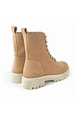 Tetto 6 Nokta Anatomik Taban Hakiki Deri Kadın Bot