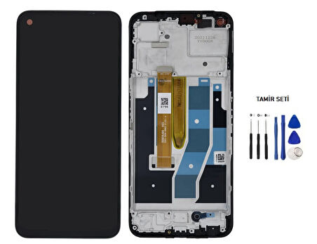 Tkgz Oppo Realme 9 PRO Uyumlu Lcd Ekran Dokunmatik SERVİCE - PACK - ÇITALI - HD Nano Ekran Korucu Hediye