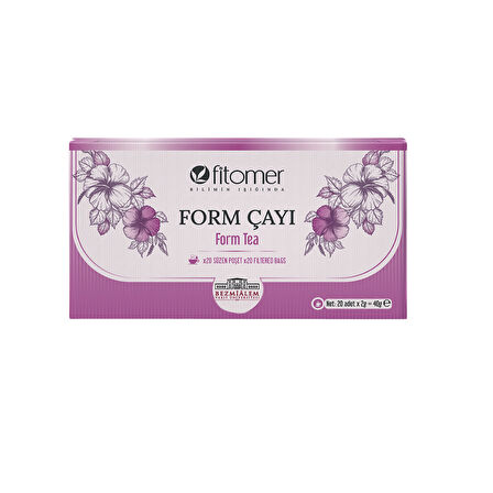 Fitomer Günlük  2'li Çay Seti ( Form ve Tarçınlı 20 li Paket)