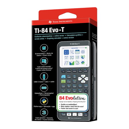 TEXAS INS. TI-84 Evo-T Grafik Hesap Makinesi
