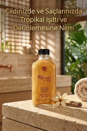 Işıltı Veren Vegan Monoi Saç ve Vücut Bakım Yağı 100 ml