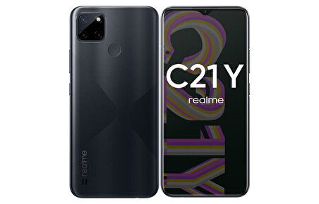 Realme C21Y BLACK 64 GB / 4 GB Ram Yenilenmiş Ürün (Sıfır gibi)