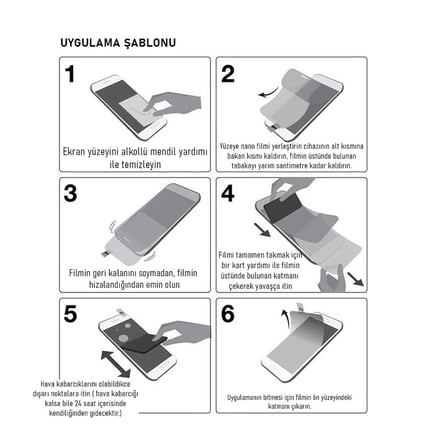 Nubia Z17 MİNİ Uyumlu Nano Ekran Koruyucu Şeffaf Hd Esnek 250UM Kalın - MAXXPRO