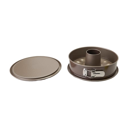 Guardini Actuel Kelepçeli ve Borulu Kek Kalıbı 24-26 cm Bronz