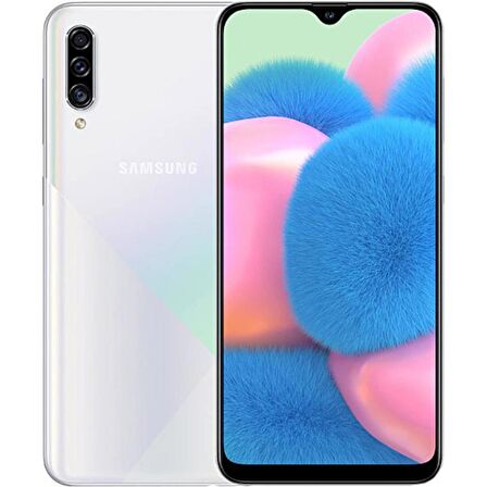 Samsung Galaxy A30S 64 GB Beyaz 4 GB RAM YENİLENMİŞ ÜRÜN(Sıfır gibi) 