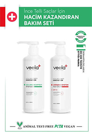 İnce Telli Saçlar İçin Hacim Kazandıran Bakım Seti