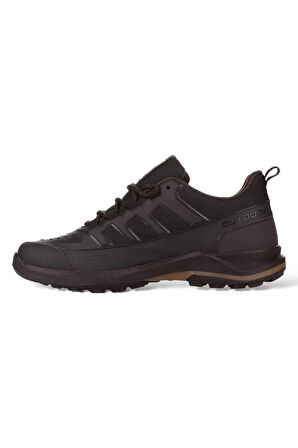 Erkek Soğuk ve Suya Dayanıklı Günlük Trekking Outdoor Ayakkabı KAHVERENGİ