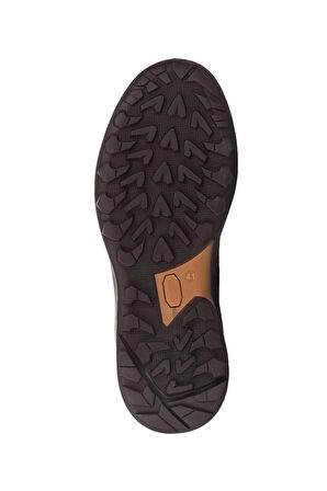 Erkek Soğuk ve Suya Dayanıklı Günlük Trekking Outdoor Ayakkabı KAHVERENGİ