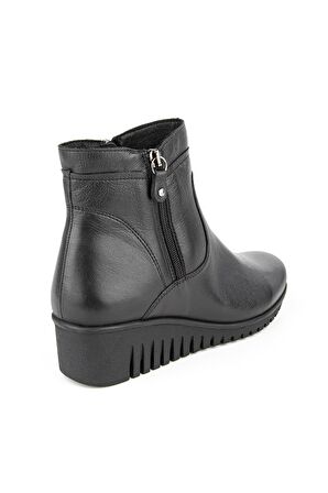 Muya Londo 6 Nokta Anatomik Taban Hakiki Deri Kadın Bot