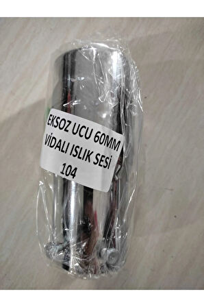 Islık Egzoz Ucu Islık Sesli Egzoz çift Vidalı takmatik