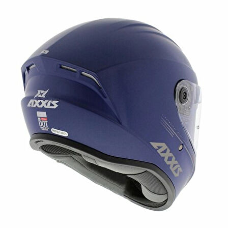 Axxis Draken S Solid V.2 A7 Matt Blue Kask