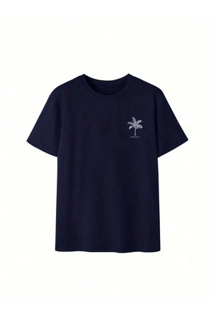 Aloha On Arka Baskılı Unisex Oversize T-Shirt